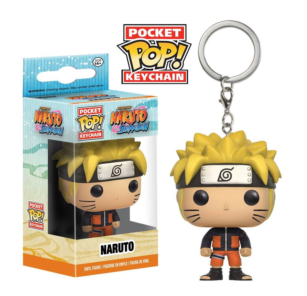 Naruto Shippuden Pocket POP! Vinyl Schlüsselanhänger Naruto 4 cm