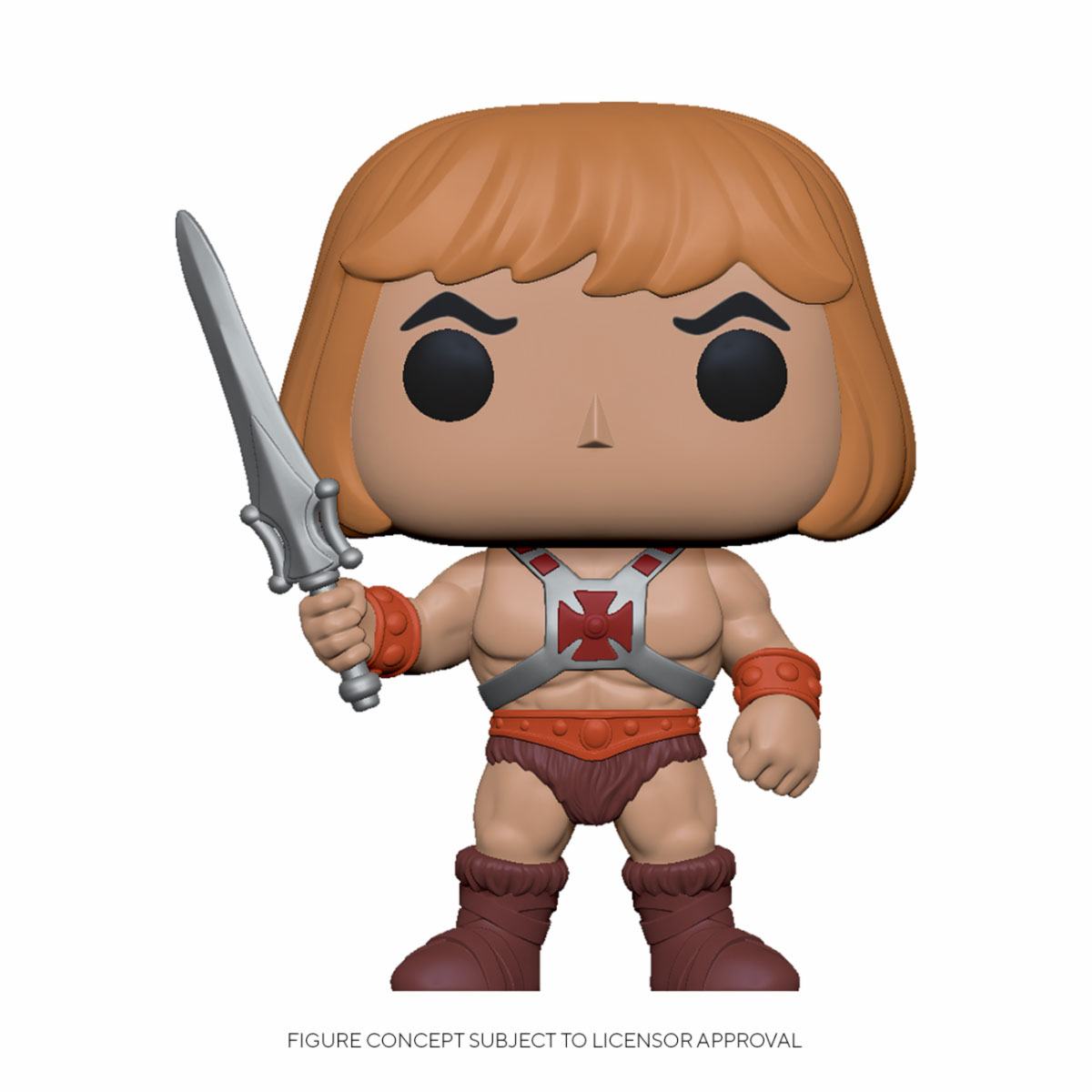 Masters of the Universe POP! Animation Vinyl Figur He-Man 9 cm