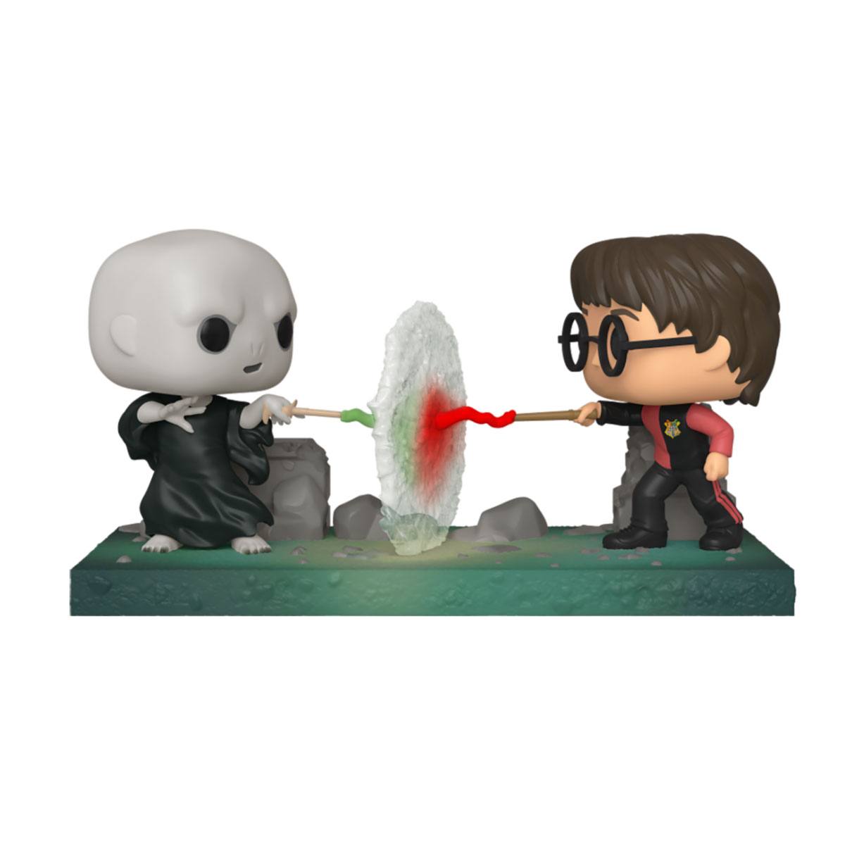 Harry Potter POP! Movie Moment Vinyl Figur Harry VS Voldemort 9 cm