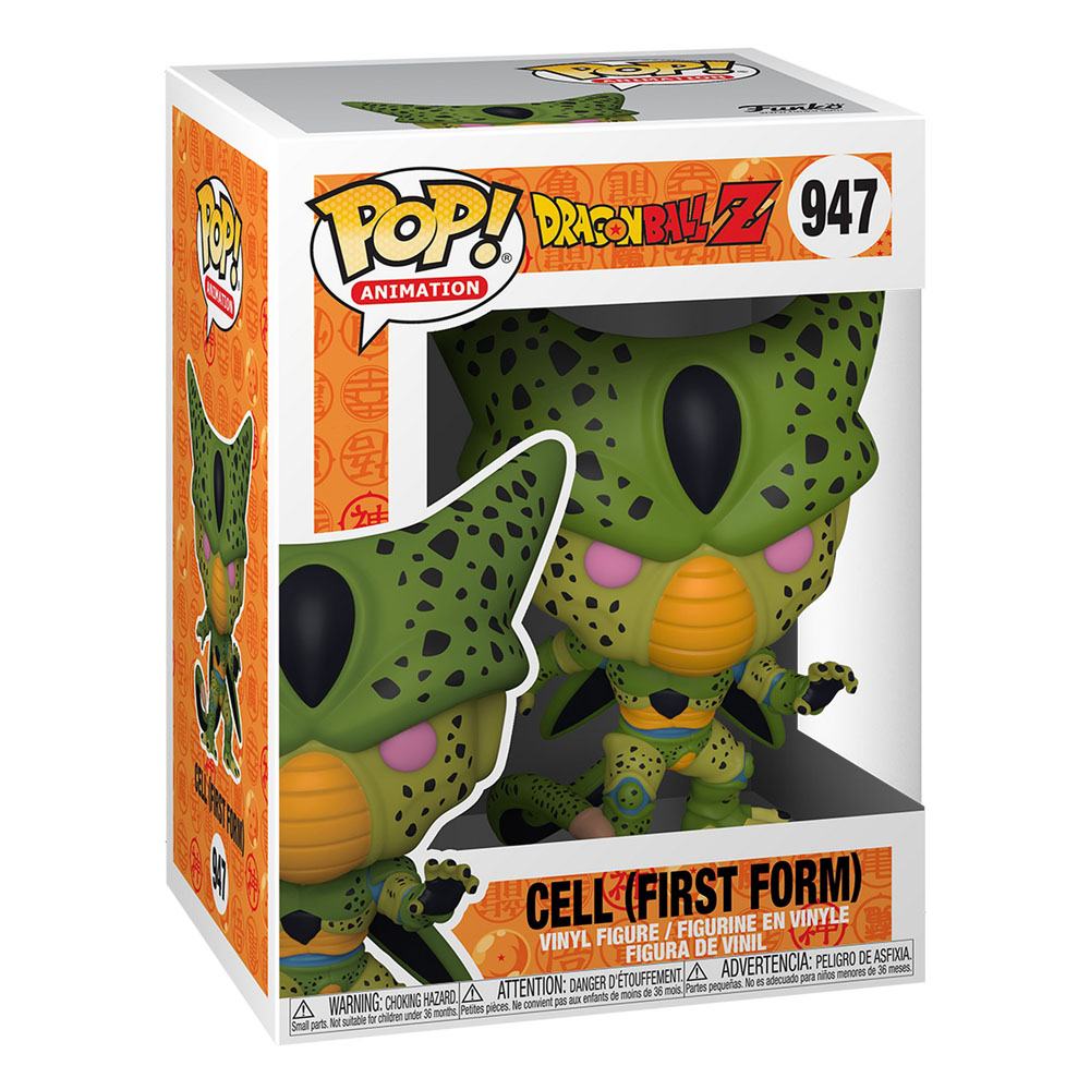 Dragon Ball Z POP! Animation Vinyl Figur Cell (First Form) 9 cm