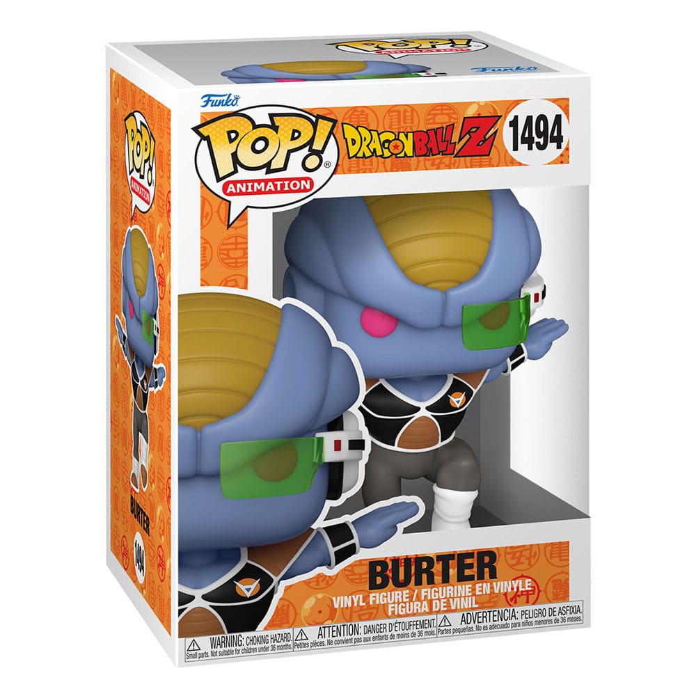 Dragon Ball Z POP! Animation Vinyl Figur Burter 9 cm