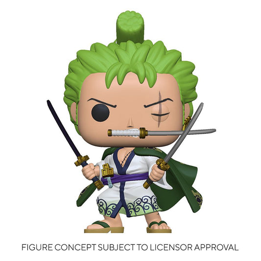 One Piece POP! Animation Vinyl Figur Roronoa Zoro 9 cm