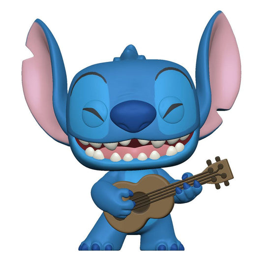 Lilo & Stitch POP! Disney Vinyl Figur Stitch w/Ukelele 9 cm