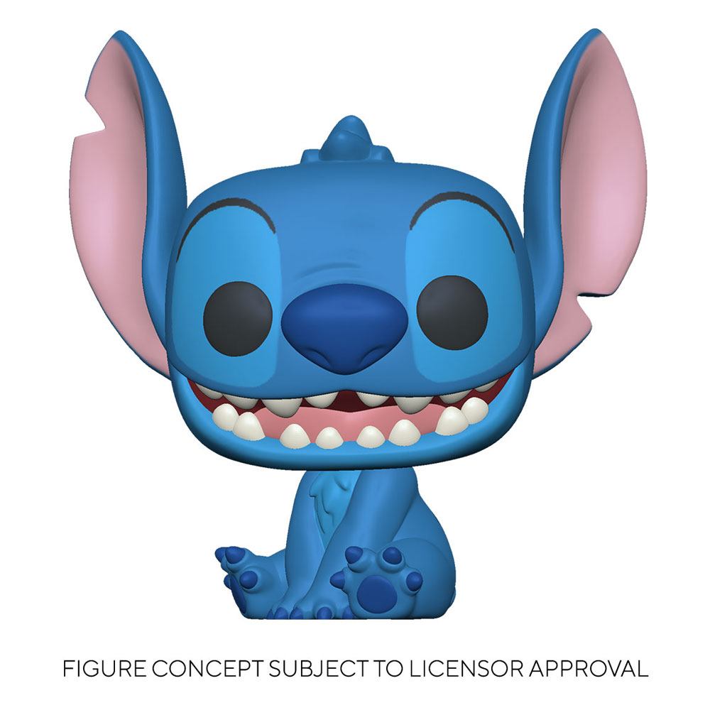 Lilo & Stitch Super Sized Jumbo POP! Games Vinyl Figur Stitch 25 cm