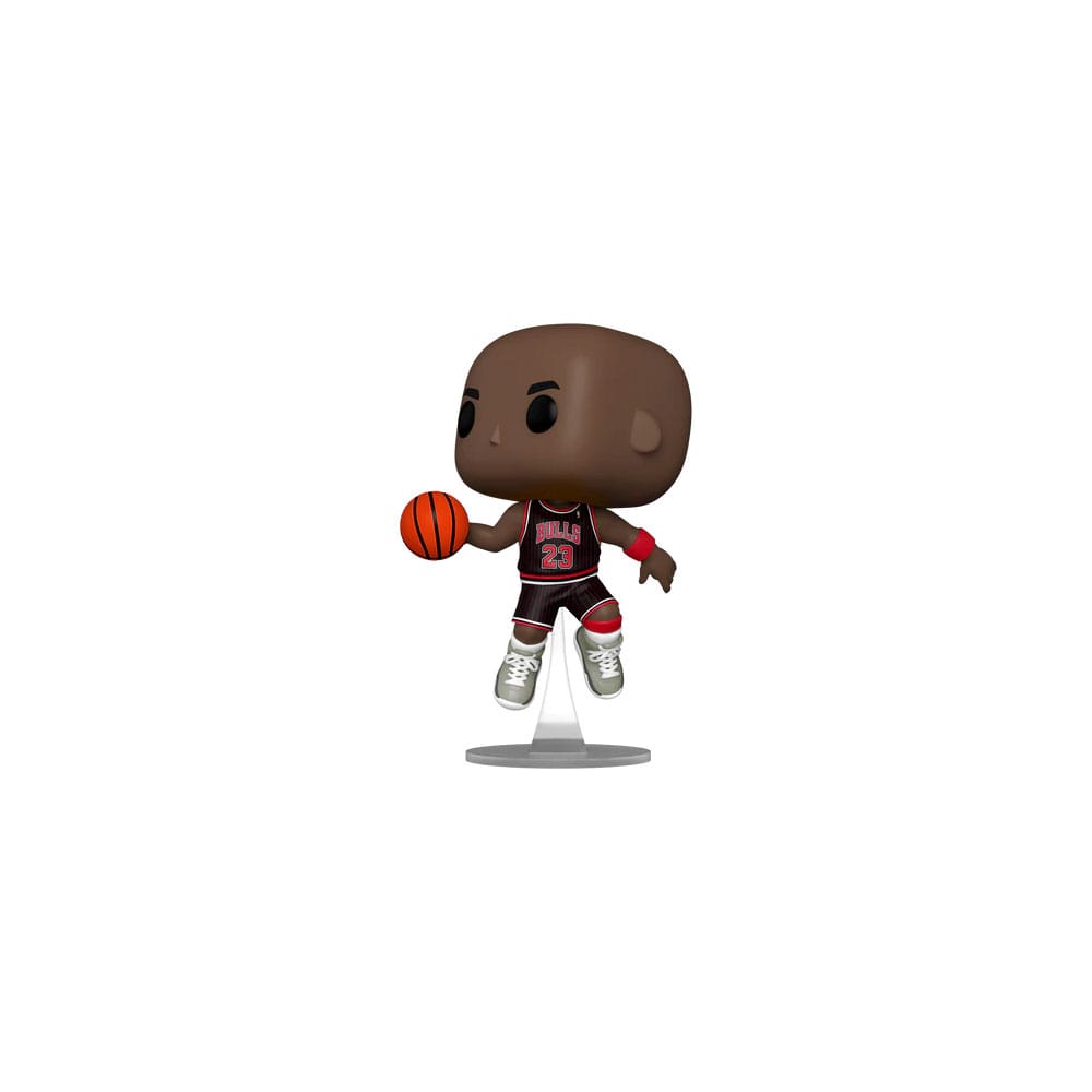 NBA Legends POP! Sports Vinyl Figur Bulls- Michael Jordan w/Jordans (Blk Pinstripe Jersey) 9 cm