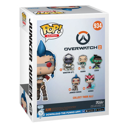 Overwatch 2 POP! Games Vinyl Figur Junker Queen 9 cm