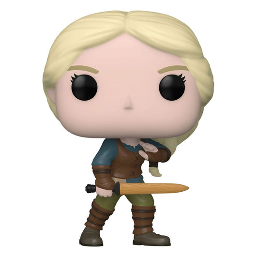 The Witcher POP! TV Vinyl Figur Ciri w/sword 9 cm