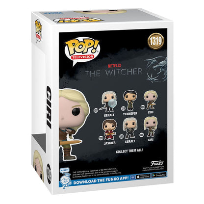 The Witcher POP! TV Vinyl Figur Ciri w/sword 9 cm