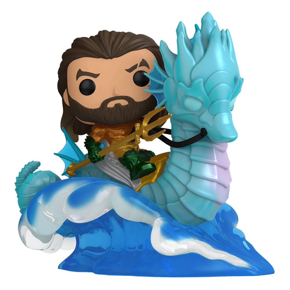 Aquaman and the Lost Kingdom POP! Rides Deluxe Vinyl Figur Aquaman & Storm 15 cm