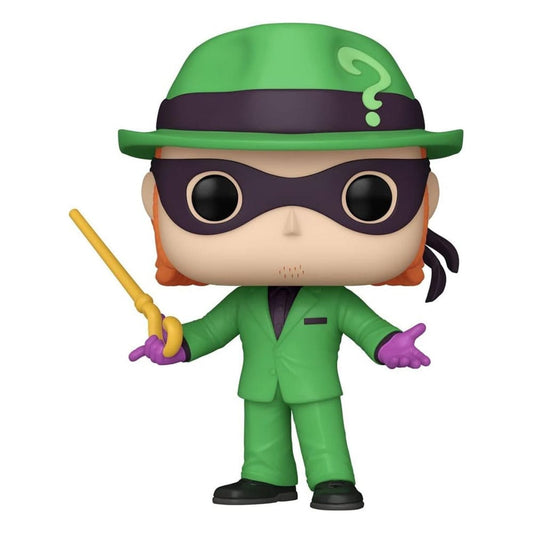 DC Comics POP! Heroes Vinyl Figur Riddler(Arkhamverse) 9 cm