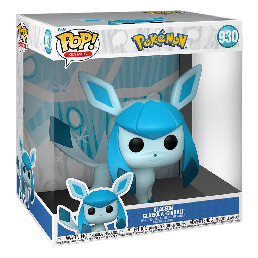 Pokemon Super Sized Jumbo POP! Vinyl Figur Glaceon (EMEA) 25 cm