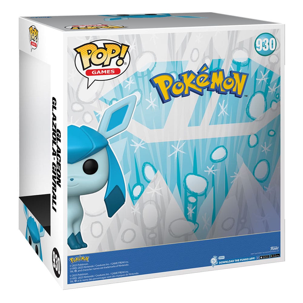 Pokemon Super Sized Jumbo POP! Vinyl Figur Glaceon (EMEA) 25 cm