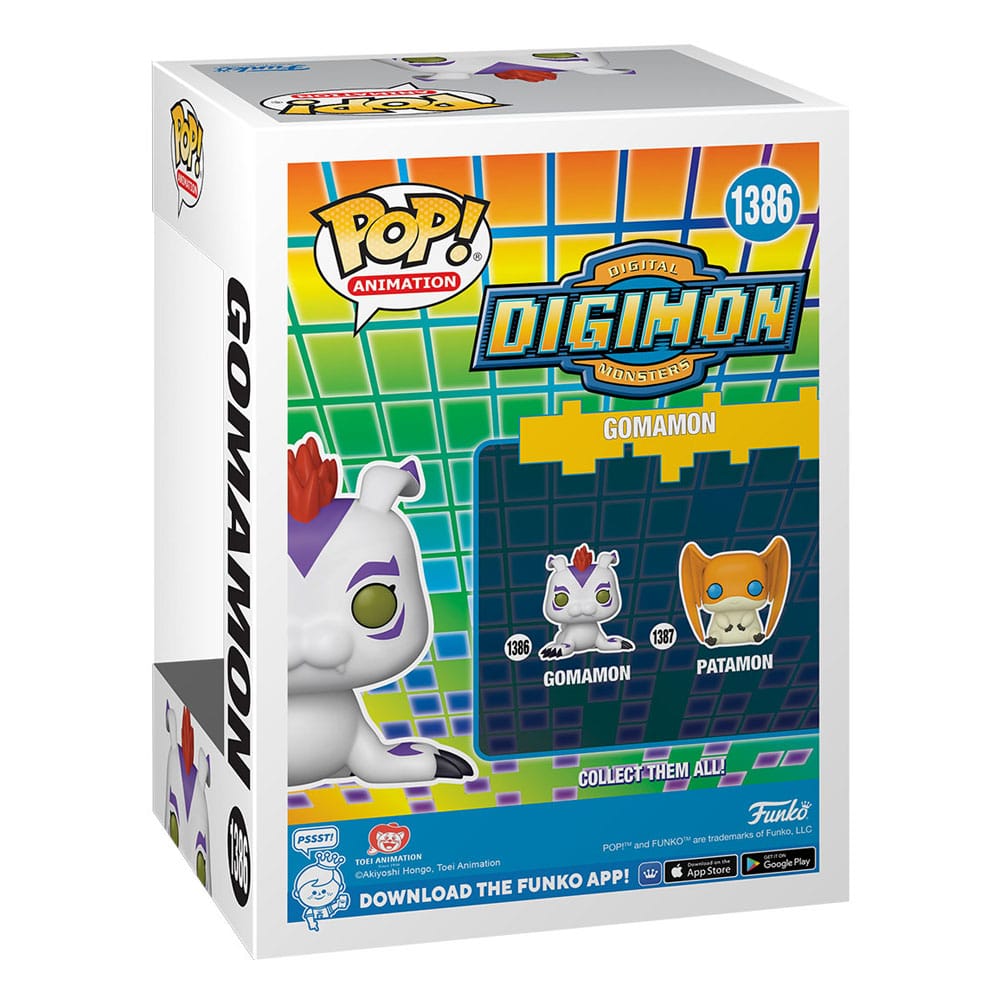 Digimon POP! Animation Vinyl Figur Gomamon 9 cm