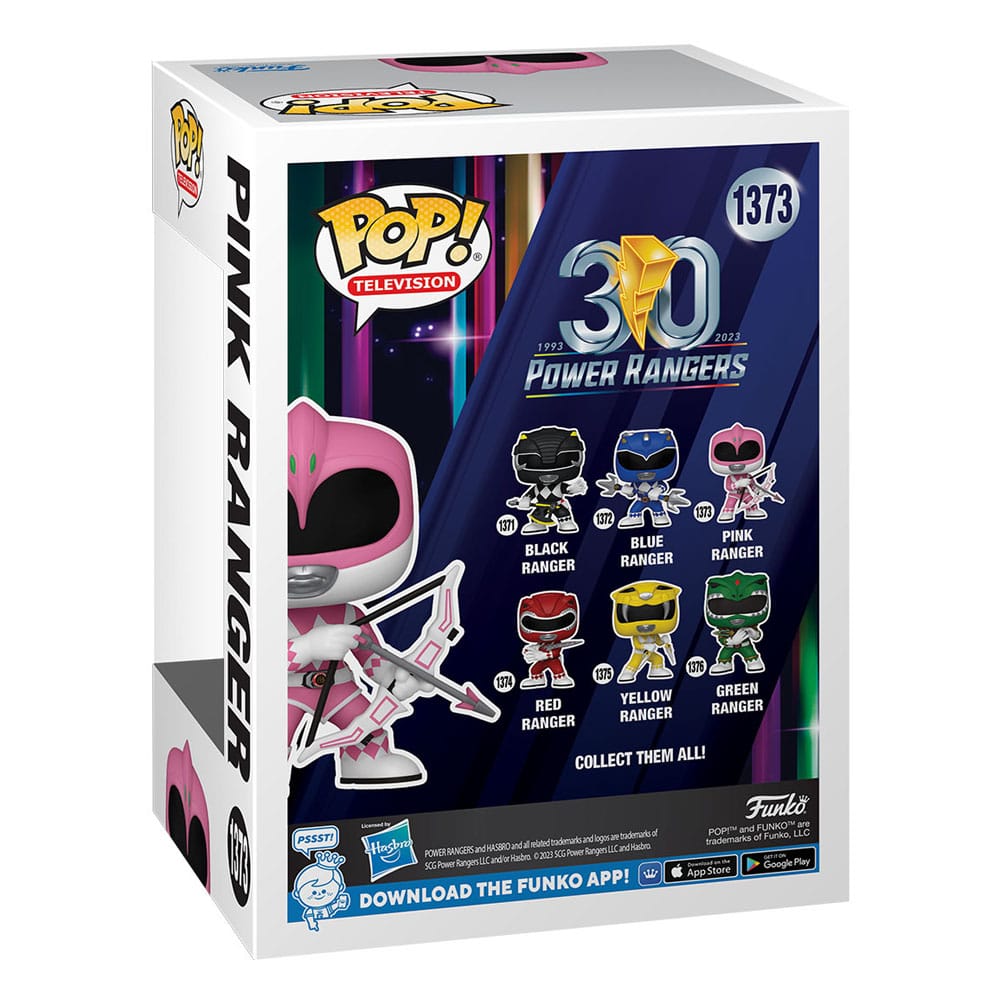 Power Rangers 30th POP! TV Vinyl Figur Pink Ranger 9 cm