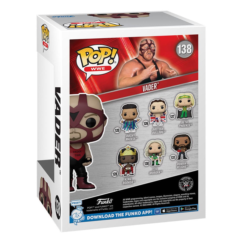 WWE POP! Vinyl Figur Vader 9 cm