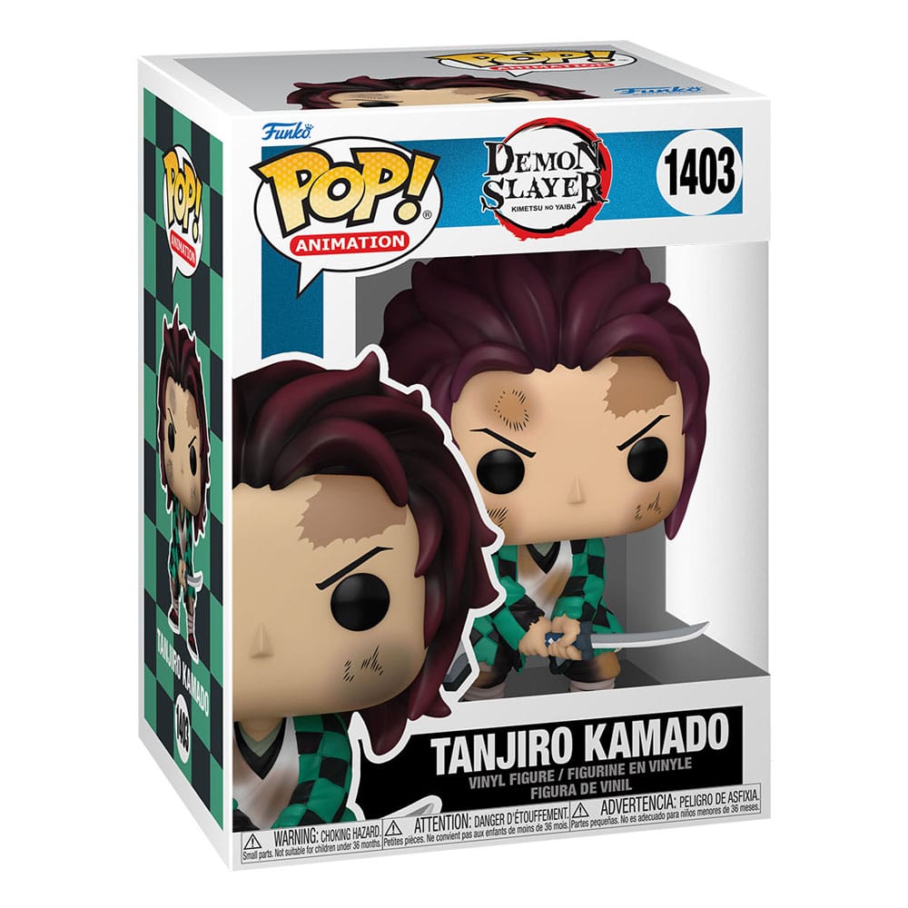 Demon Slayer: Kimetsu no Yaiba POP! Animation Figur Tanjiro (Training) 9 cm