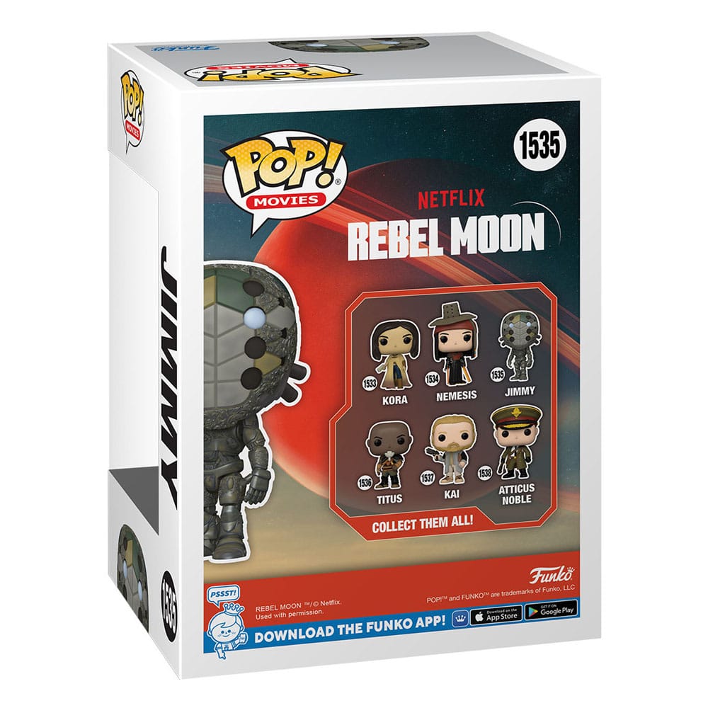 Rebel Moon POP! Movies Vinyl Figur Jimmy 9 cm