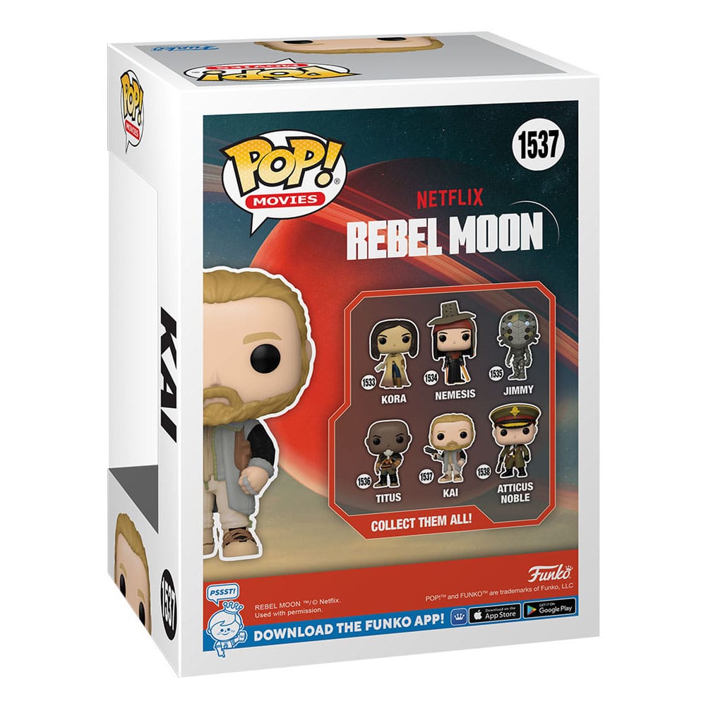 Rebel Moon POP! Movies Vinyl Figur Kai 9 cm