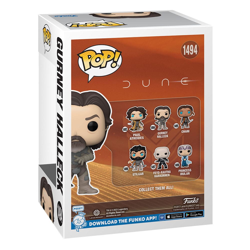 Dune 2 POP! Movies Vinyl Figur Gurney Halleck 9 cm