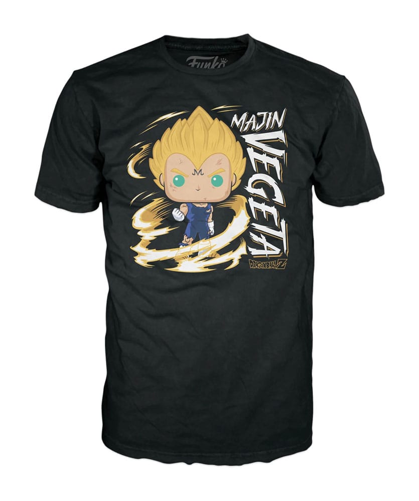 Dragonball Z POP! & Tee Vinyl Figur & T-Shirt Set Majin Vegeta (GW) Größe L