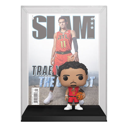 NBA Cover POP! Basketball Vinyl Figur Trae Young (SLAM Magazin) 9 cm