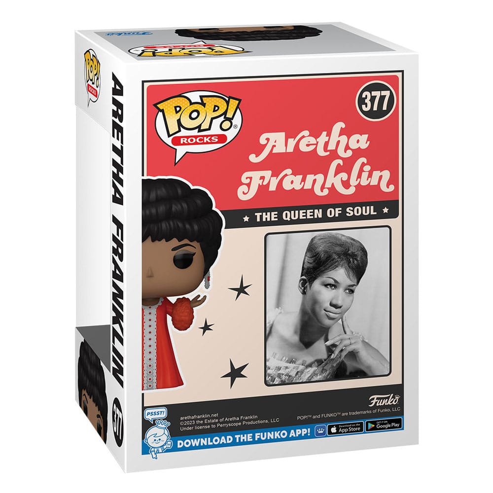 Aretha Franklin POP! Rocks Vinyl Figur Aretha Franklin(AW Show) 9 cm