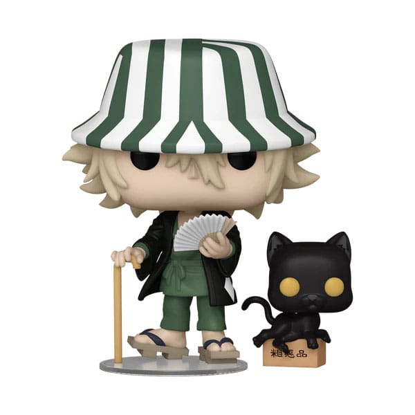 Bleach POP! Animation Vinyl Figur Kisuke w/Yoruichi 9 cm