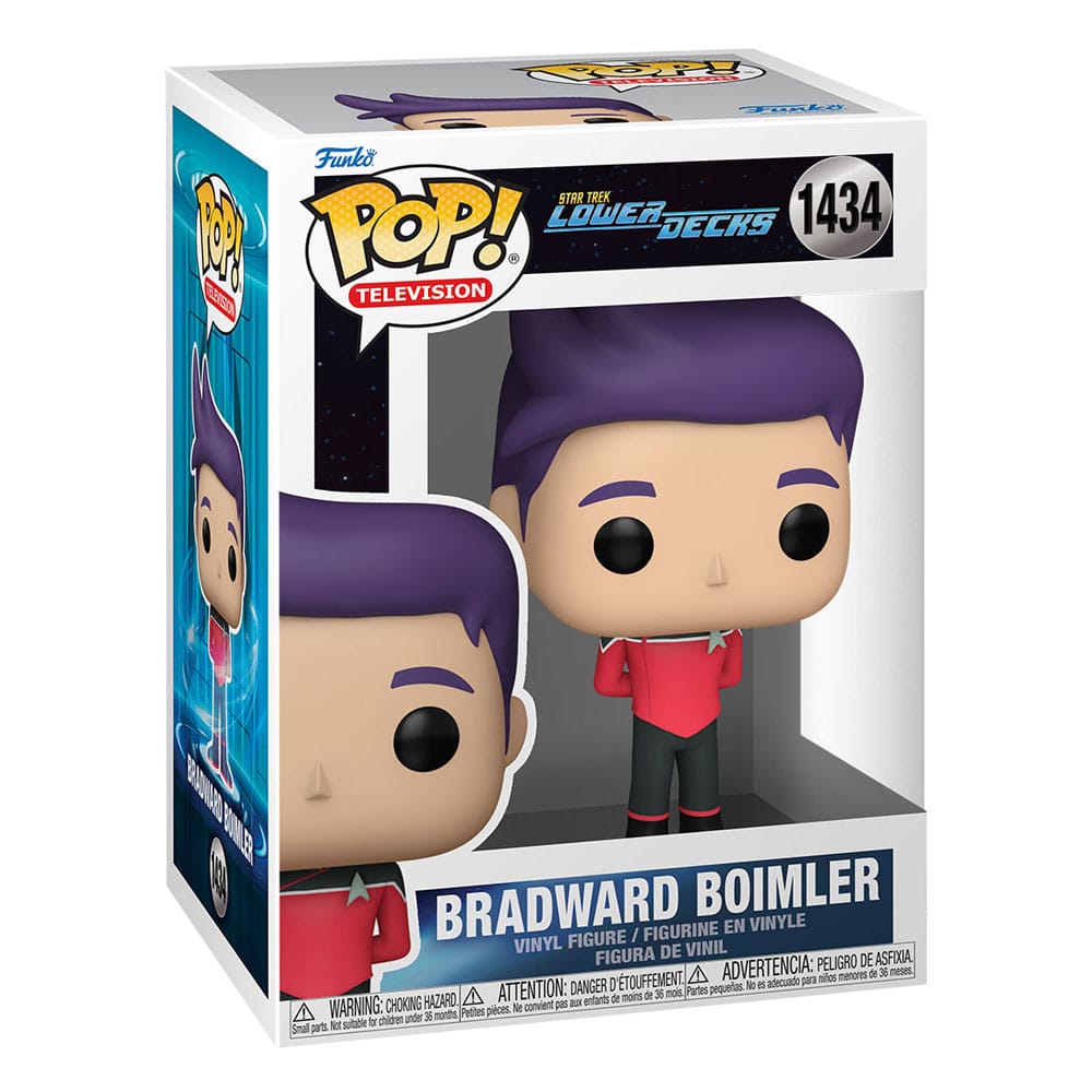 Star Trek Lower Decks POP! TV Vinyl Figur Bradward 9 cm