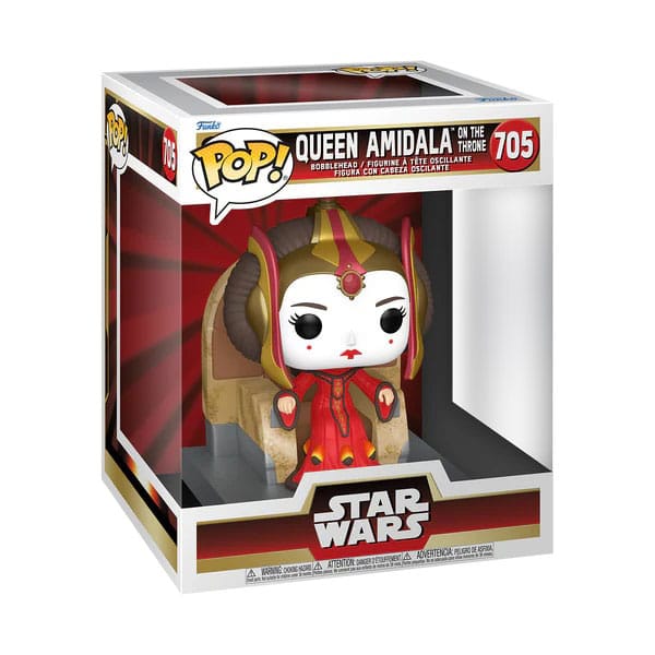 Star Wars POP! Deluxe Vinyl Figur Amidala on Throne 9 cm