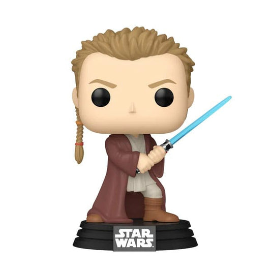 Star Wars: Episode I - Die dunkle Bedrohung Anniversary POP! Vinyl Figur Obi-Wan(Young) 9 cm