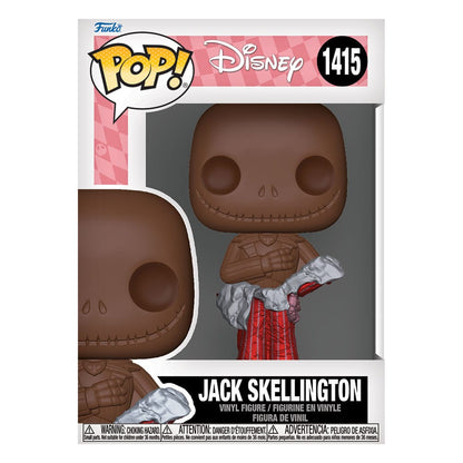 Nightmare before Christmas Valentines POP! Disney Vinyl Figur Jack (Val Choc) 9 cm