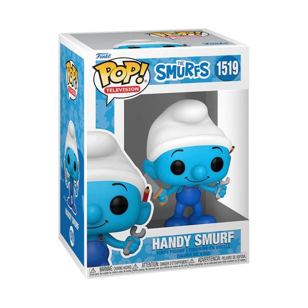 Die Schlümpfe POP! TV Vinyl Figur Handy Smurf 9 cm