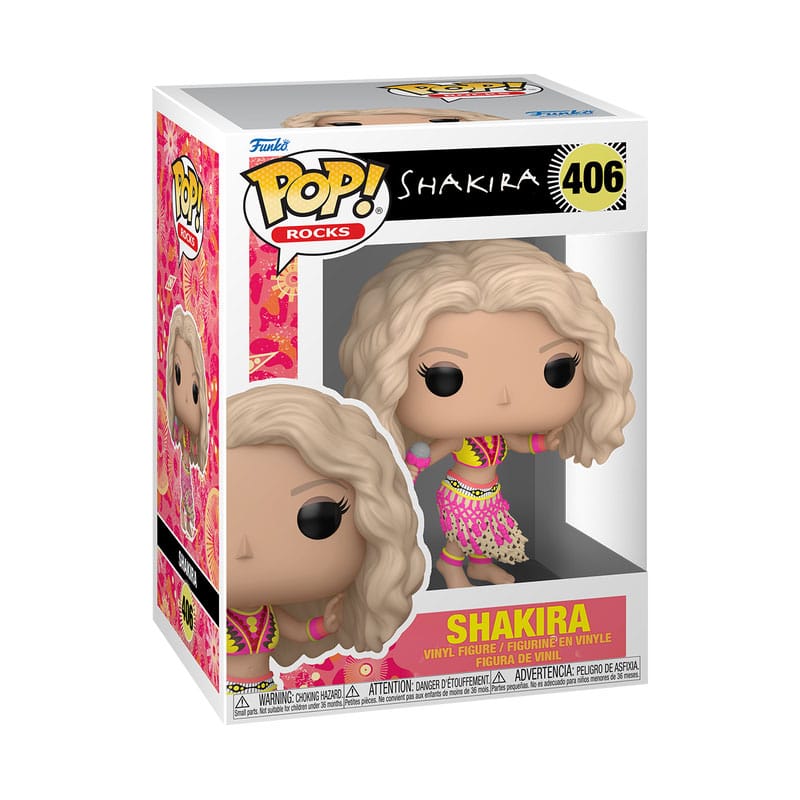 Shakira POP! Rocks Vinyl Figur Waka Waka 9 cm