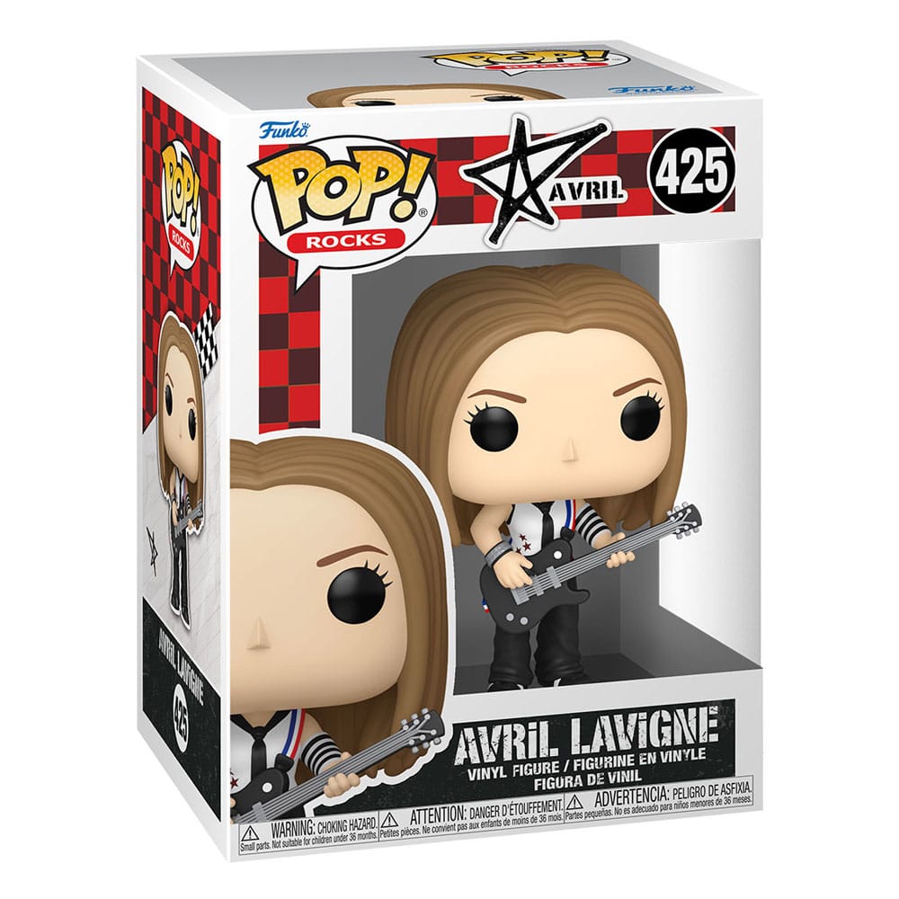 Avril Lavigne POP! Rocks Vinyl Figur Avril Lavigne(Complicated) 9 cm