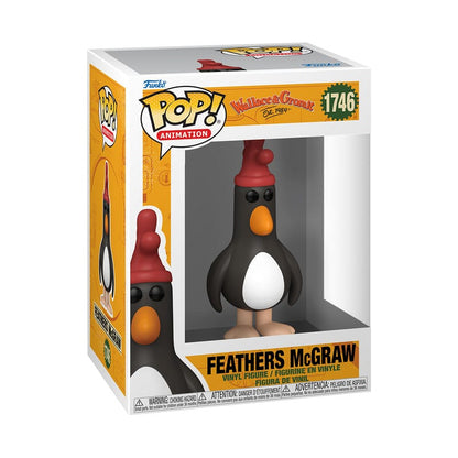 Wallace & Gromit POP! Animation Vinyl Figur Feathers McGraw 9 cm