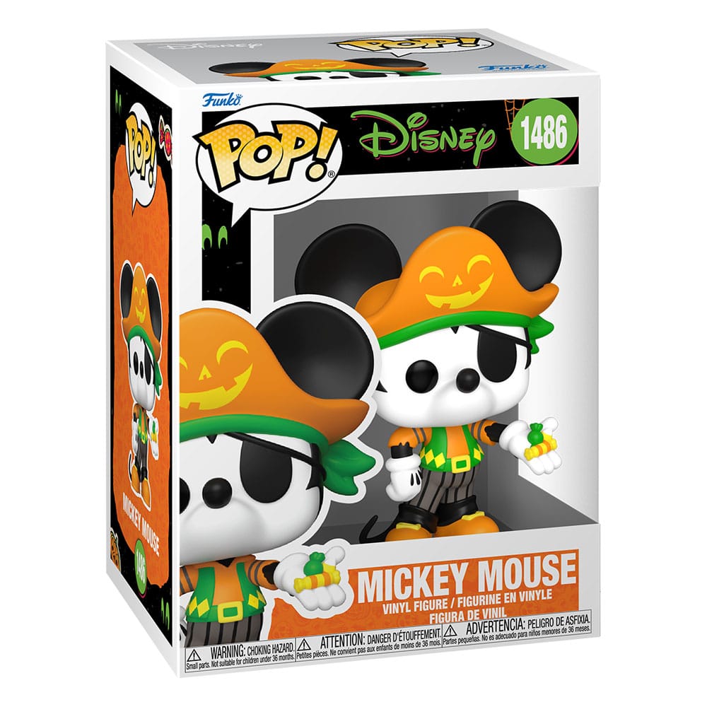 Disney POP! Vinyl Figur Halloween Pirate Mickey 9 cm