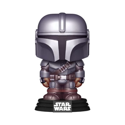 Star Wars: Mandalorian POP! Vinyl Figur Holiday Mandalorian 9 cm