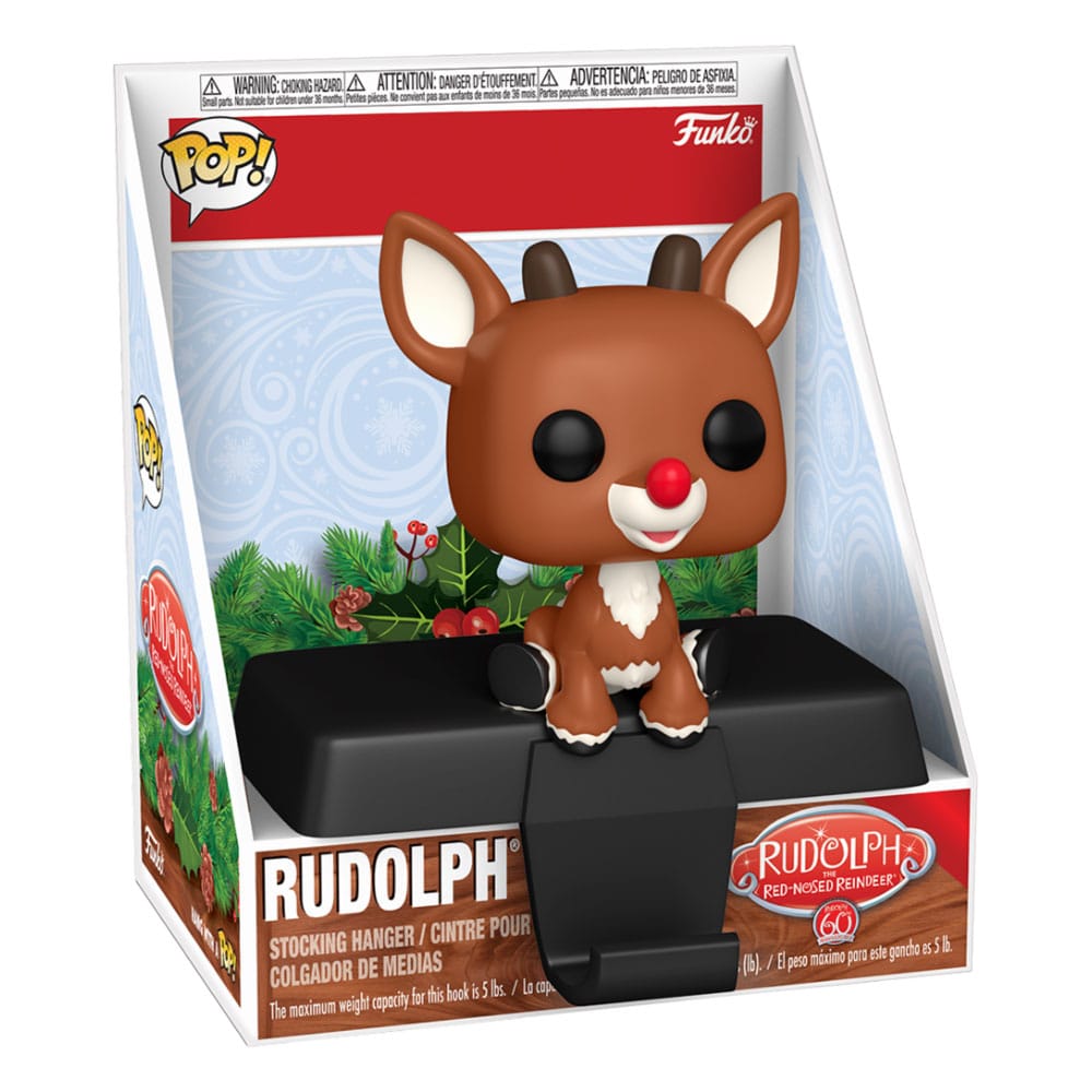 Rudolph the Red-Nosed Reindeer POP! Edge-Sitter Figur Rudolph 9 cm