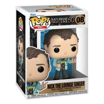 Saturday Night Live POP! Movies Vinyl Figur 50th Anniversary Nick the Lounge Singer 9 cm