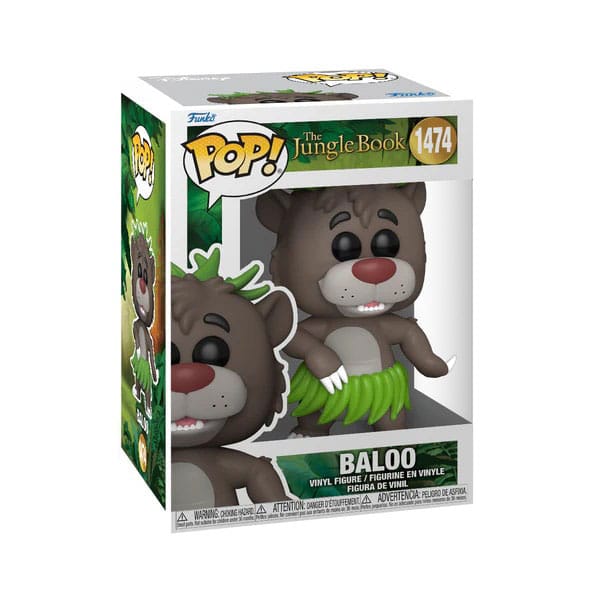 Das Dschungelbuch POP! Disney Vinyl Figur Baloo 9 cm