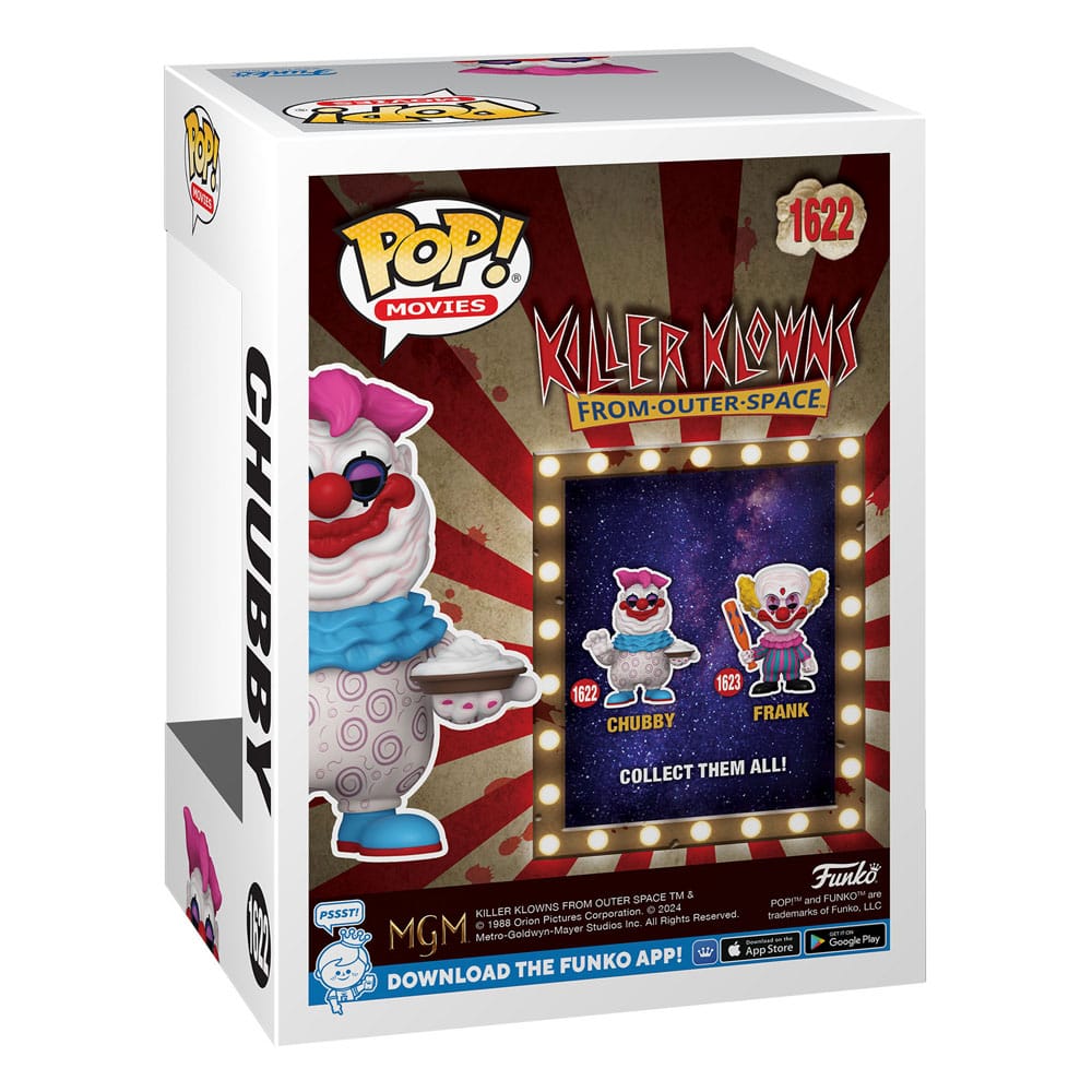 Space Invaders Killer Klowns from Outer Space POP! Movies Vinyl Figur Chubby 9 cm