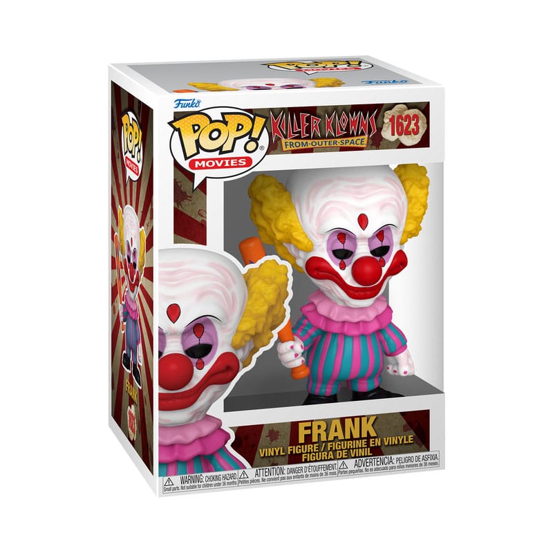 Space Invaders Killer Klowns from Outer Space POP! Movies Vinyl Figur Frank 9 cm