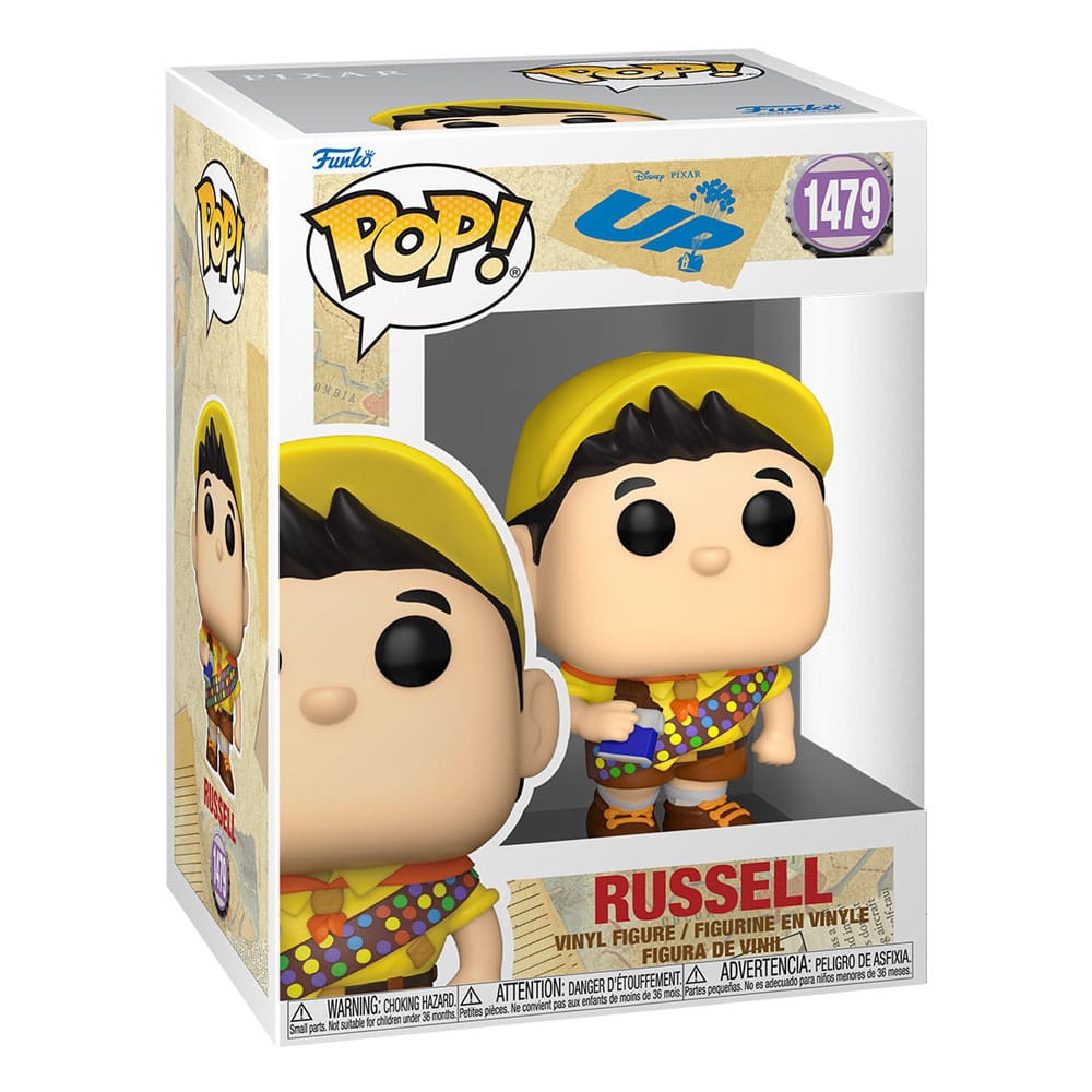 Oben 2 POP! Movies Vinyl Figur Russell 9 cm