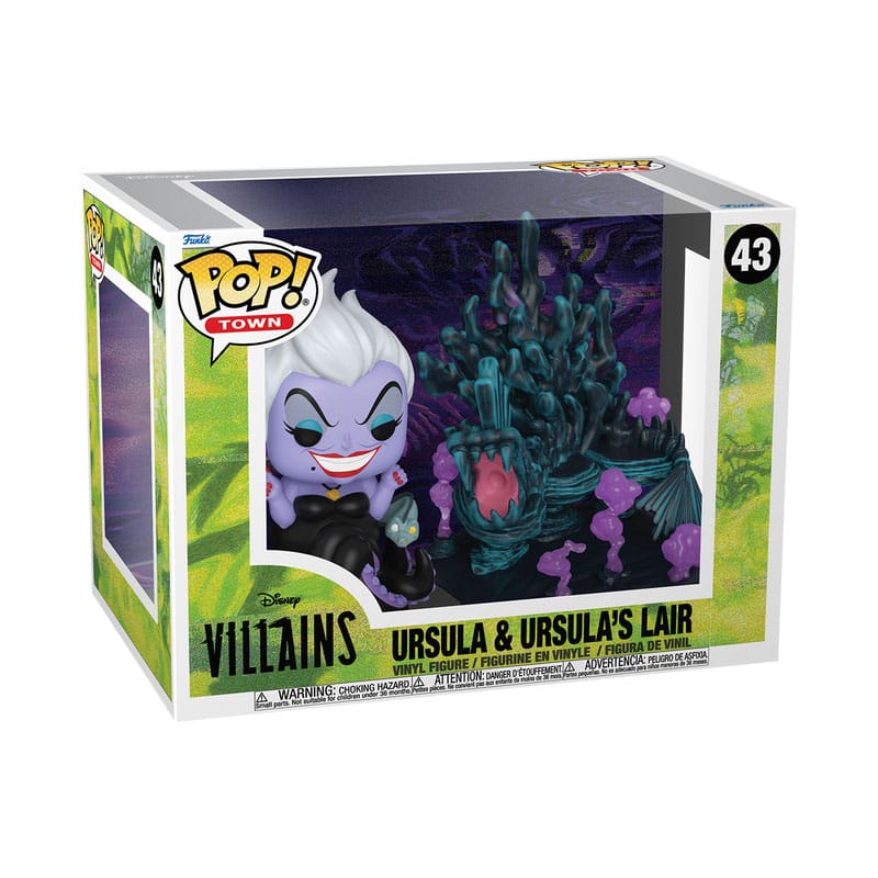 Disney Villains POP! Town Vinyl Figur Ursula's Lair 9 cm