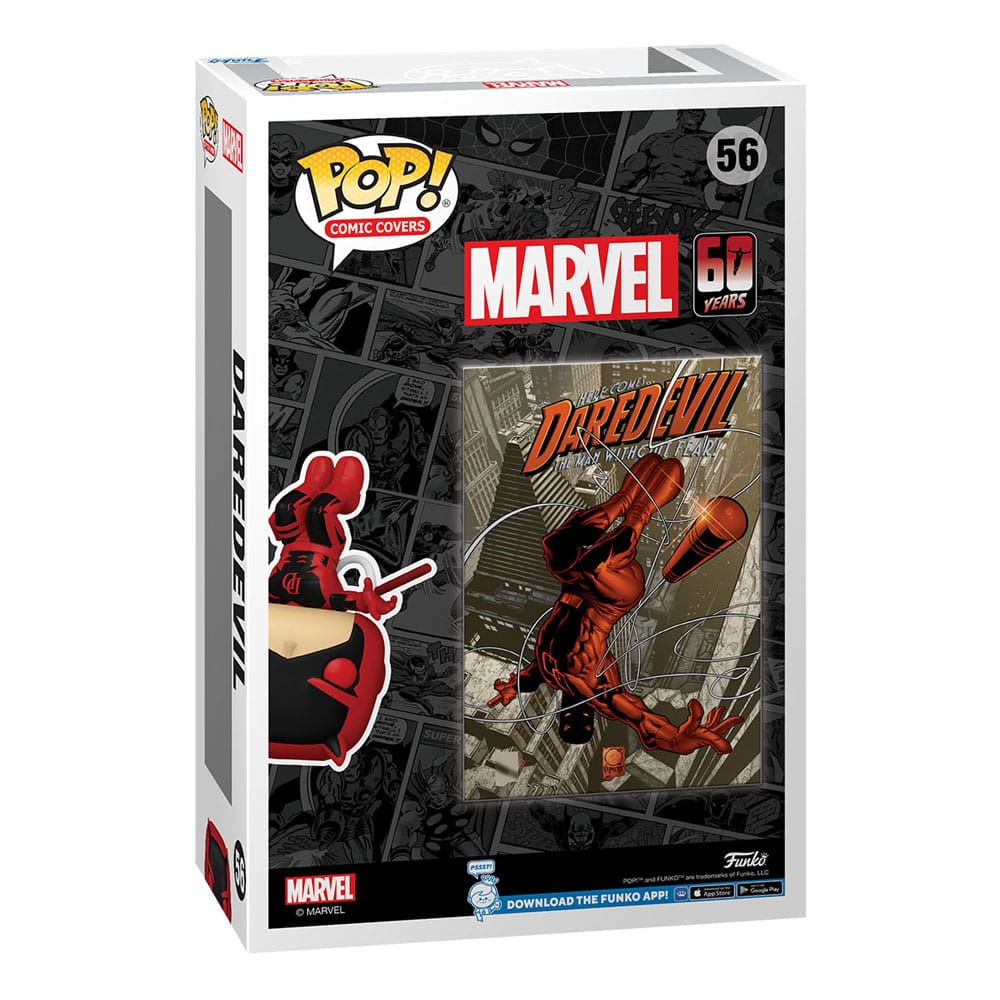 Daredevil 60th Anniversary POP! Comic Cover Vinyl Figur Daredevil #1 9 cm