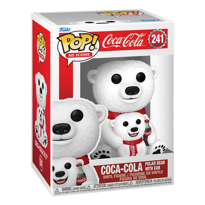 Coca-Cola POP&Buddy! Movies Vinyl Figur Bear & Cub 9 cm