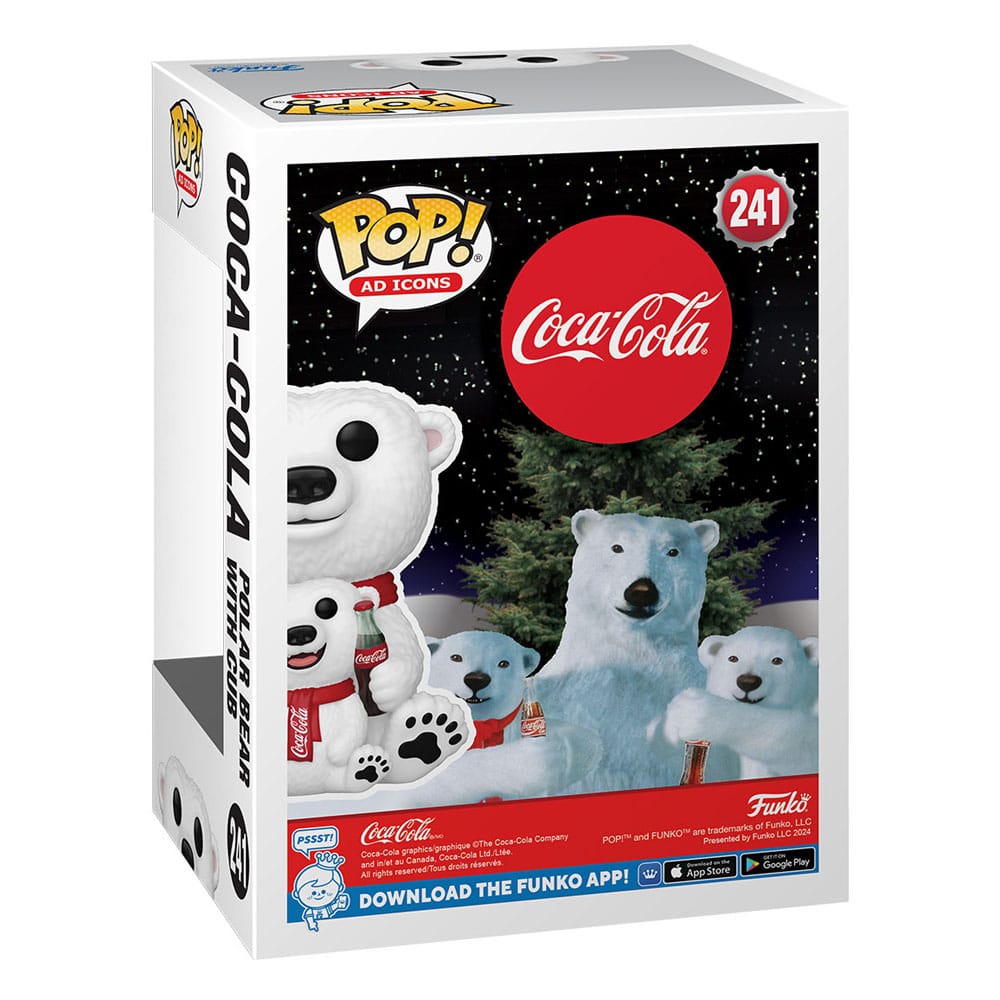 Coca-Cola POP&Buddy! Movies Vinyl Figur Bear & Cub 9 cm