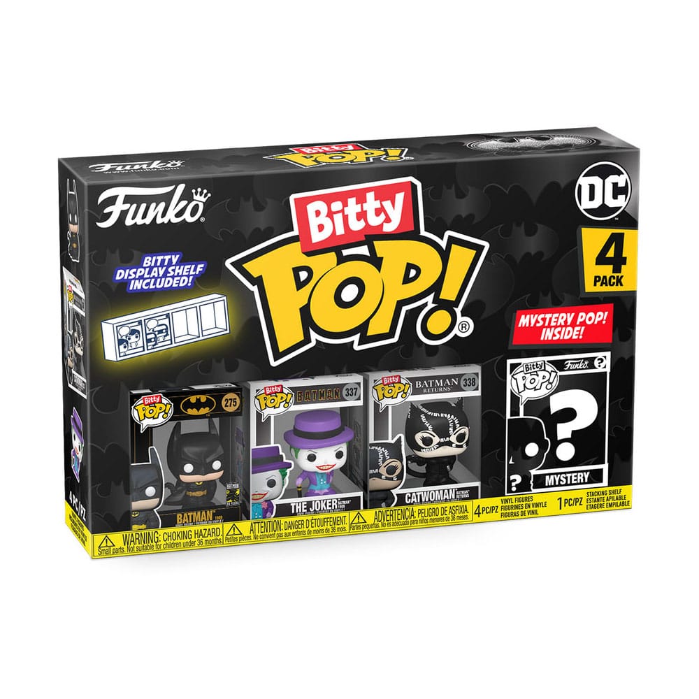 Batman 85th Anniversary Bitty POP! Vinyl Figuren 4er-Pack Batman 2