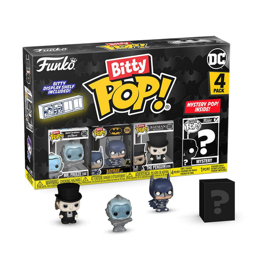 Batman 85th Anniversary Bitty POP! Vinyl Figuren 4er-Pack Freeze 2