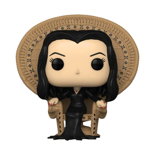 Addams Family POP! Deluxe Vinyl Figur Morticia in Chair 10 cm